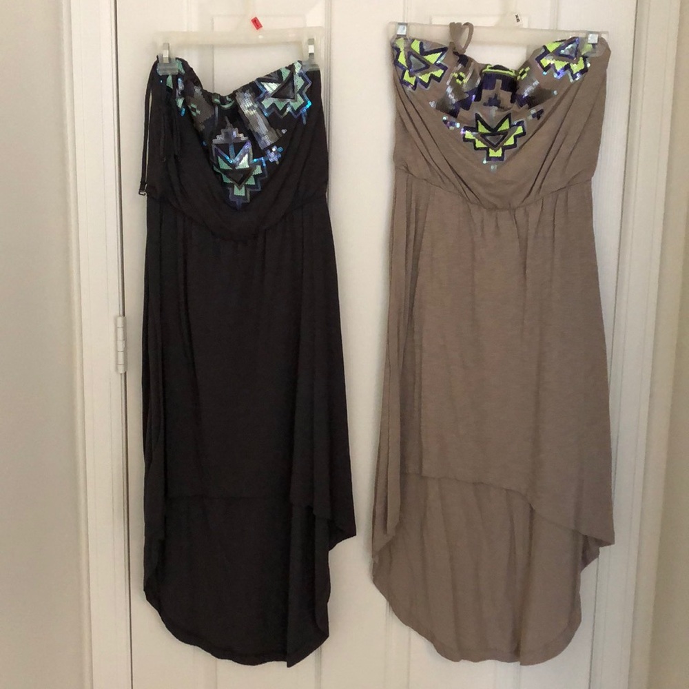 Express sequin dresses